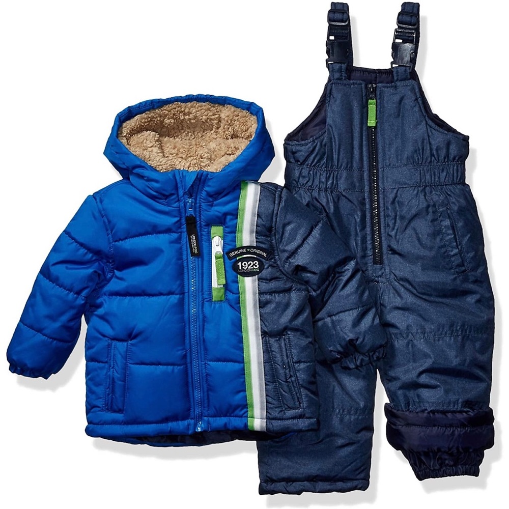 London Fog Baby Boy’s 2-Piece Snow Suit